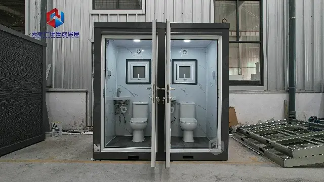 2-Station Portable Restroom