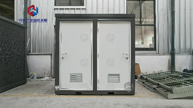 2-Station Portable Restroom