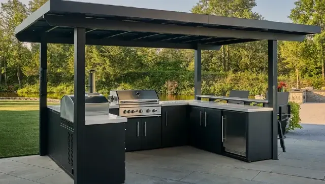 Minimalist Outdoor Kitchen Design Minimalist Outdoor Kitchen Design