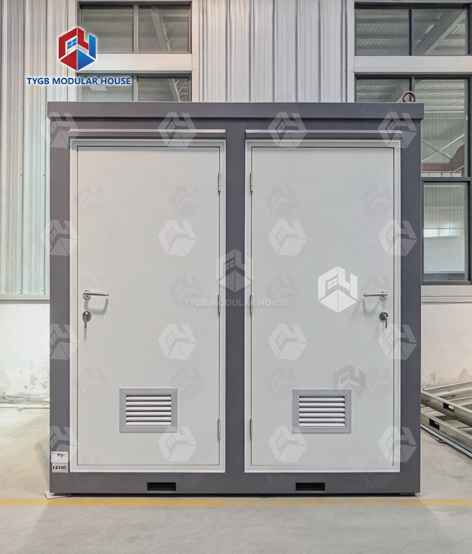 Double Portable Toilet
