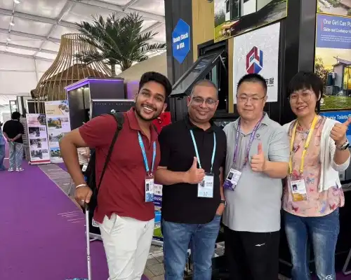 Overseas Clients Visit the Factory for On-Site Inspection, Hebei Tianyu Guangbo Modular House Co., Ltd. Warmly Receives and Entertains International Friends
