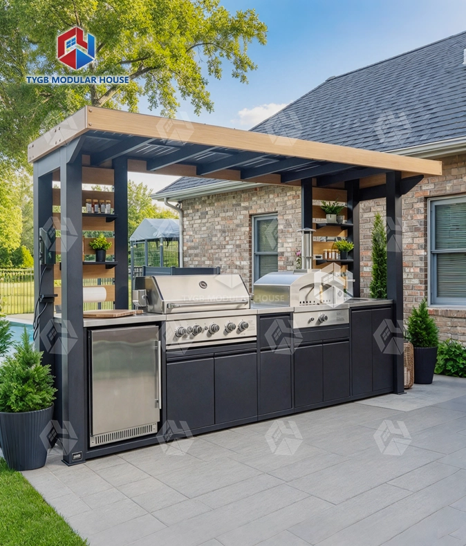 High-End Outdoor Culinary Suite