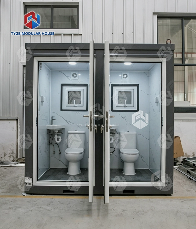 Twin Portable Toilet