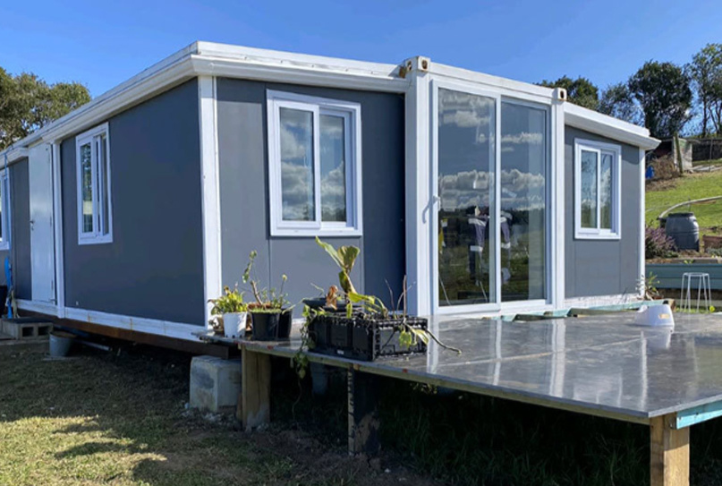 Expandable Container House in New Zealand